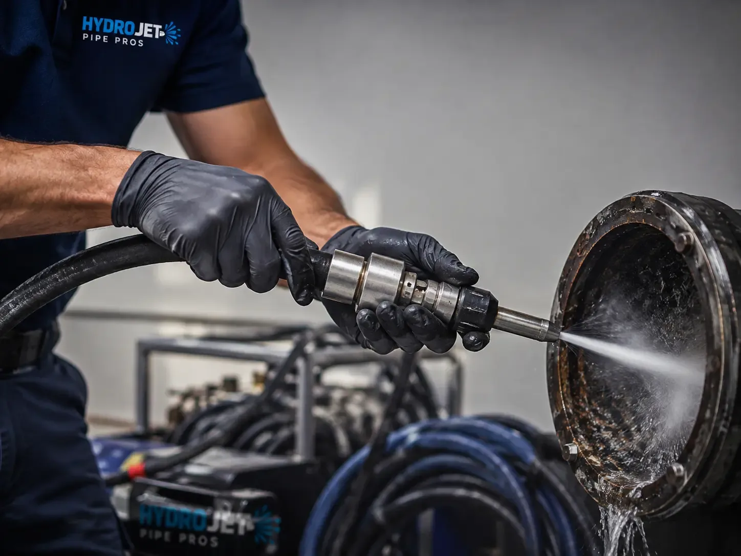 Hydro Jet Pipe Descaling in Kingwood, TX